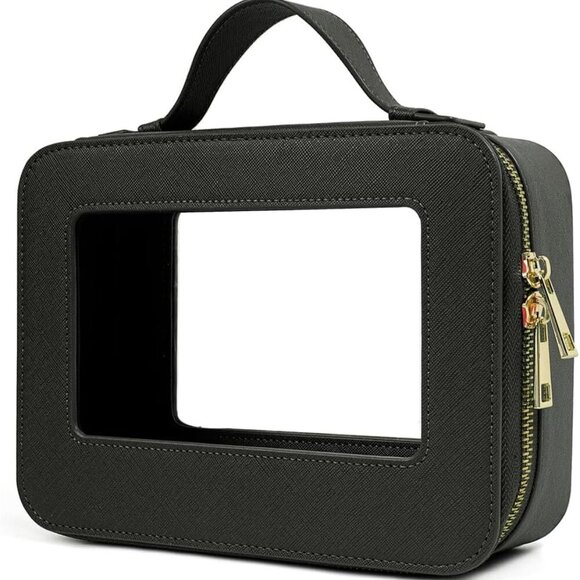 Small Makeup Case Organizer Travel Cosmetic Bag for Women TSA Approved Portable - Picture 1 of 8